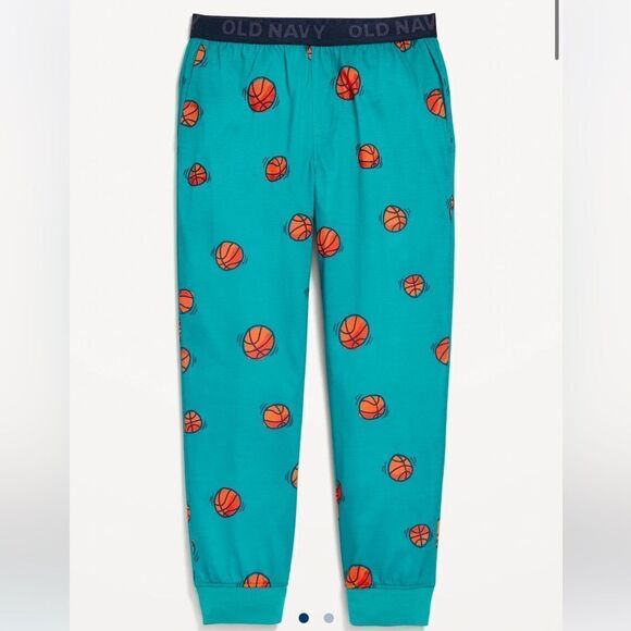 Oldnavy Printed Jersey-Knit Pajama Jogger Pants For Boys Small (6-7) - Picture 1 of 4